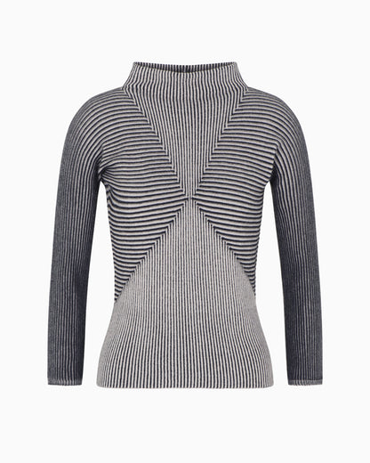 Emporio Armani Jumper with striped links-stitch details