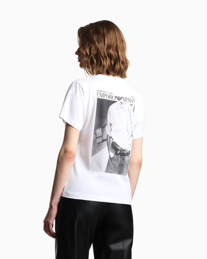 Emporio Armani ASV jersey T-shirt with photographic print