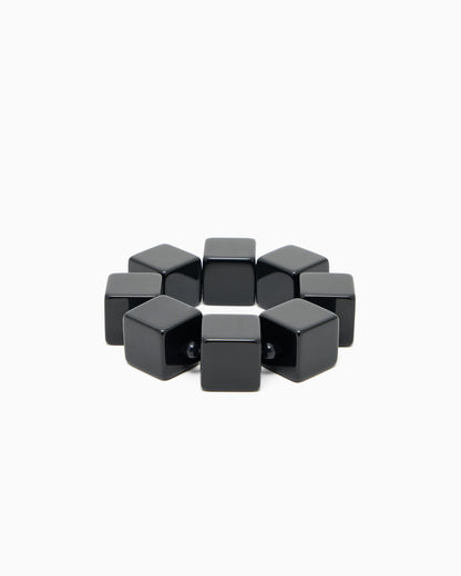 Emporio Armani Elasticated bracelet with cubes