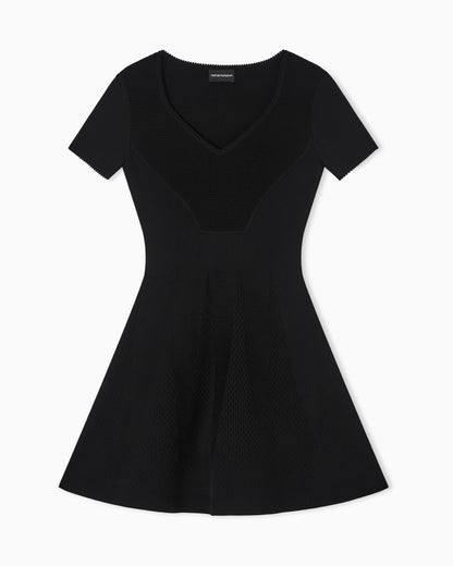Emporio Armani Fabric stitch dress