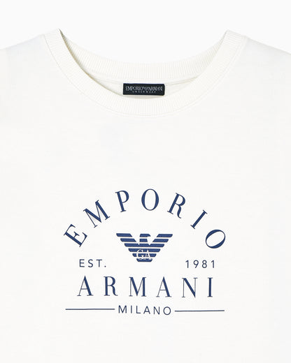 Emporio Armani Iconic sleeveless jersey loungewear sweatshirt
