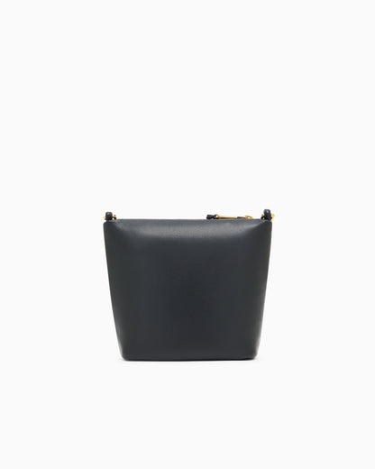 Emporio Armani Leather small hobo bag with chain