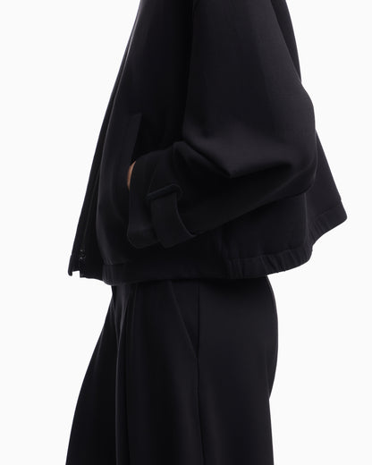 Emporio Armani Double stretch jersey blouson