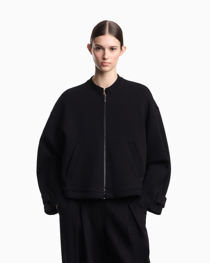 Emporio Armani Double stretch jersey blouson