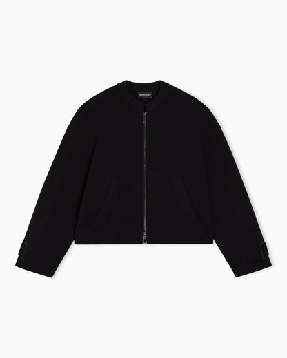 Emporio Armani Double stretch jersey blouson