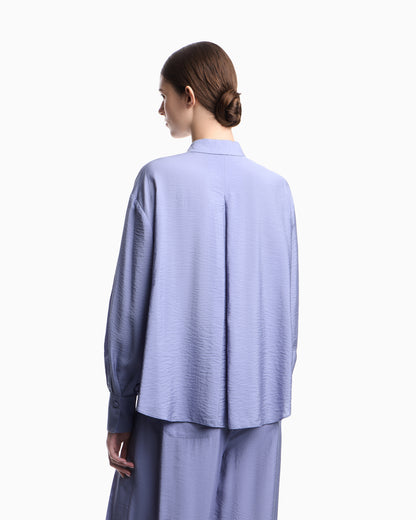 Emporio Armani Technical rayon shirt