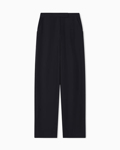 Emporio Armani Crepe palazzo trousers