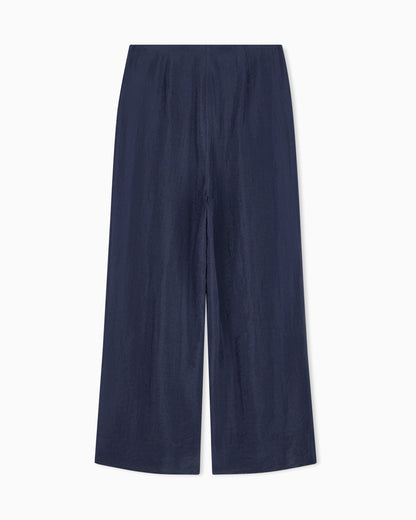 Emporio Armani Technical crepon trousers