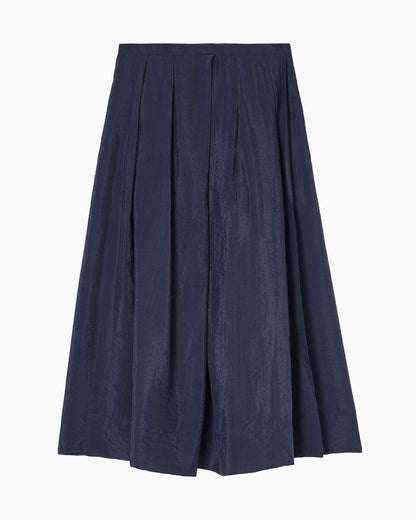 Emporio Armani Technical crepon skirt