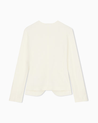 Emporio Armani Ottoman jersey jacket