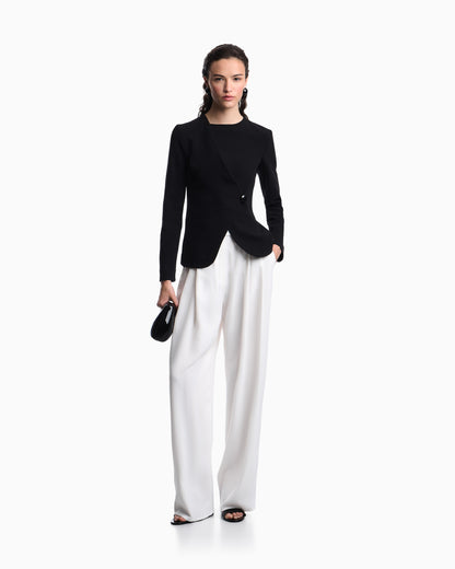 Emporio Armani Ottoman jersey jacket