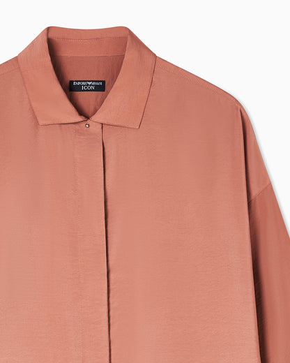 Emporio Armani Icon modal muslin shirt