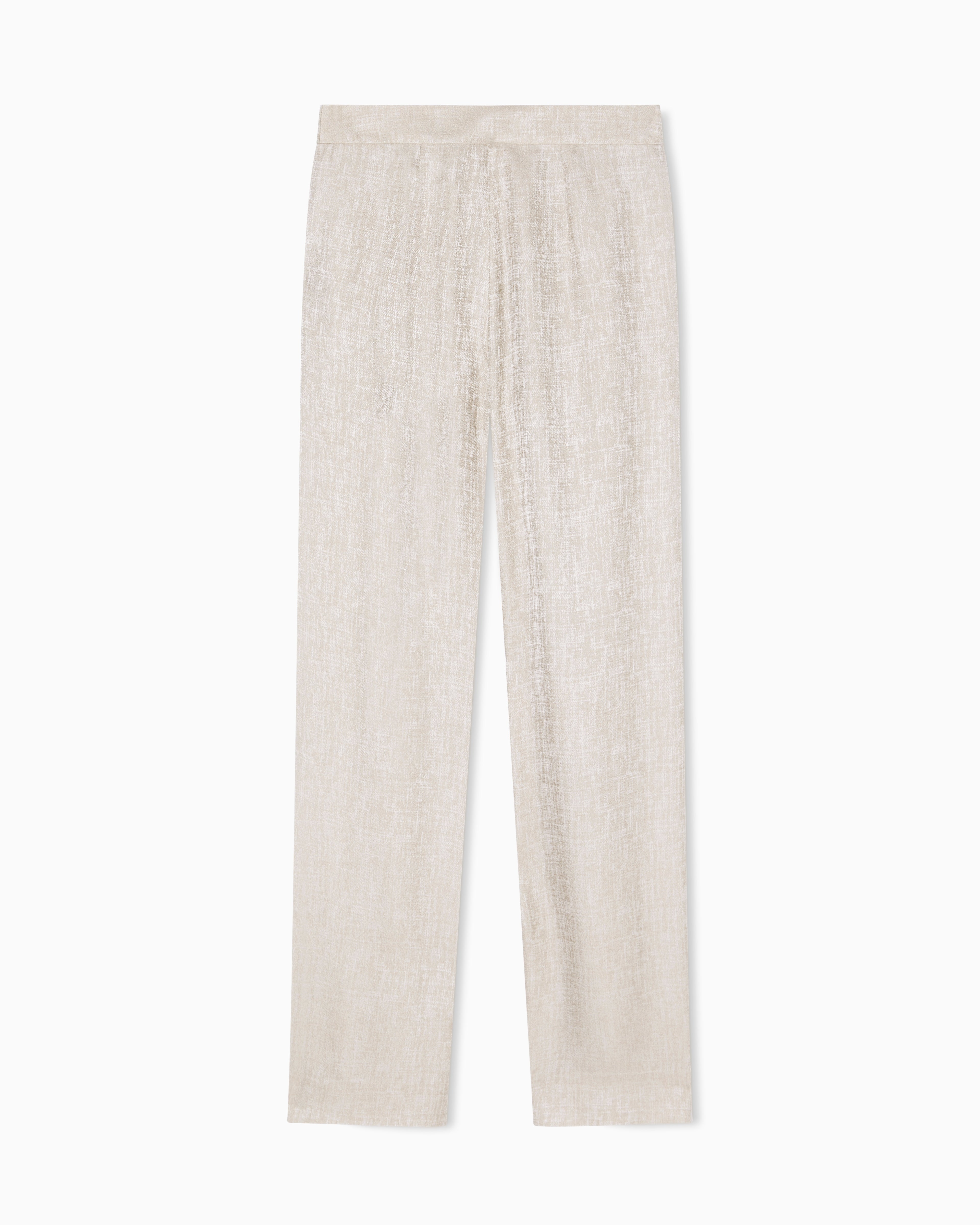 Emporio Armani Icon trousers in armure jacquard