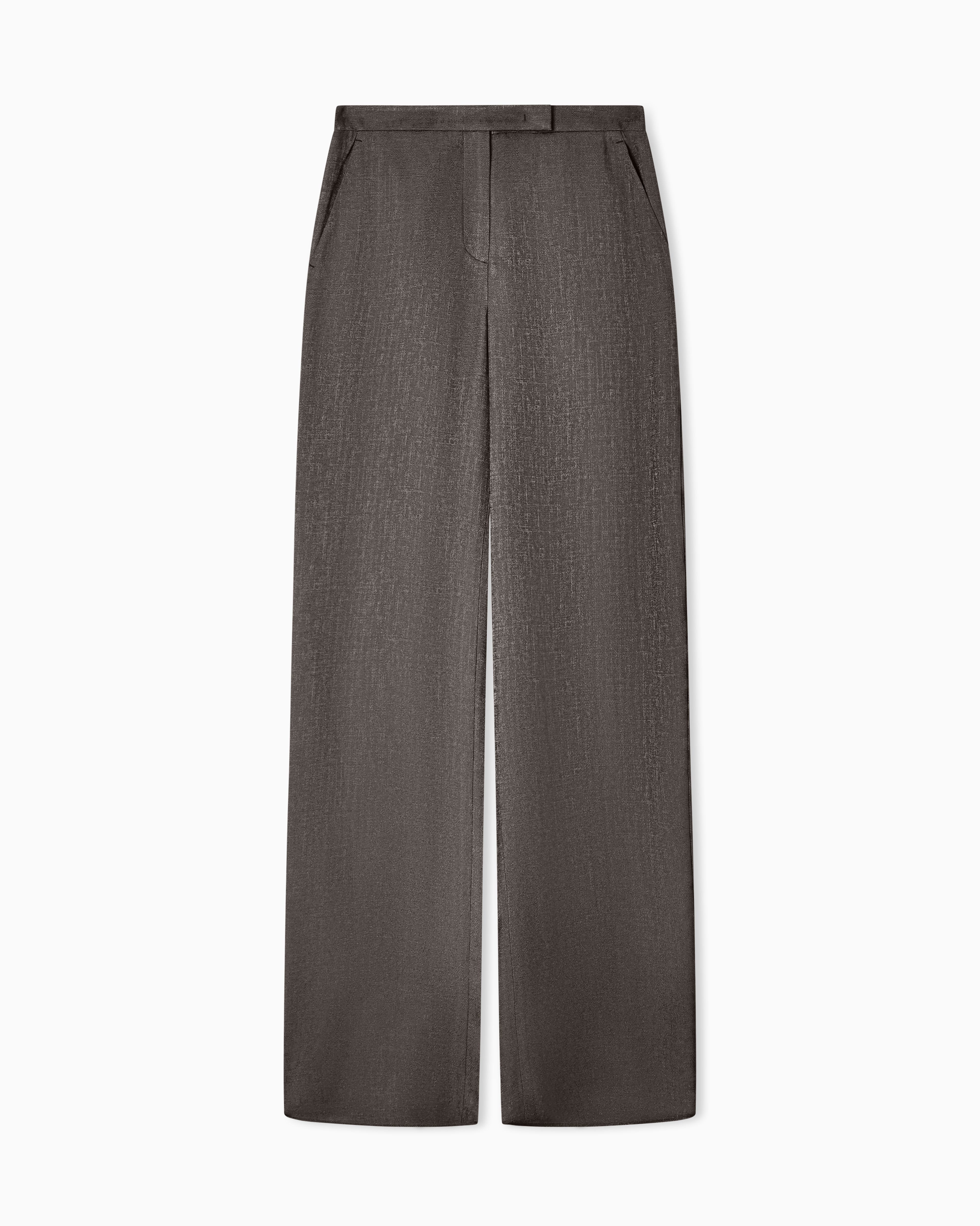Emporio Armani Icon trousers in armure jacquard