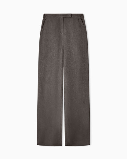 Emporio Armani Icon trousers in armure jacquard