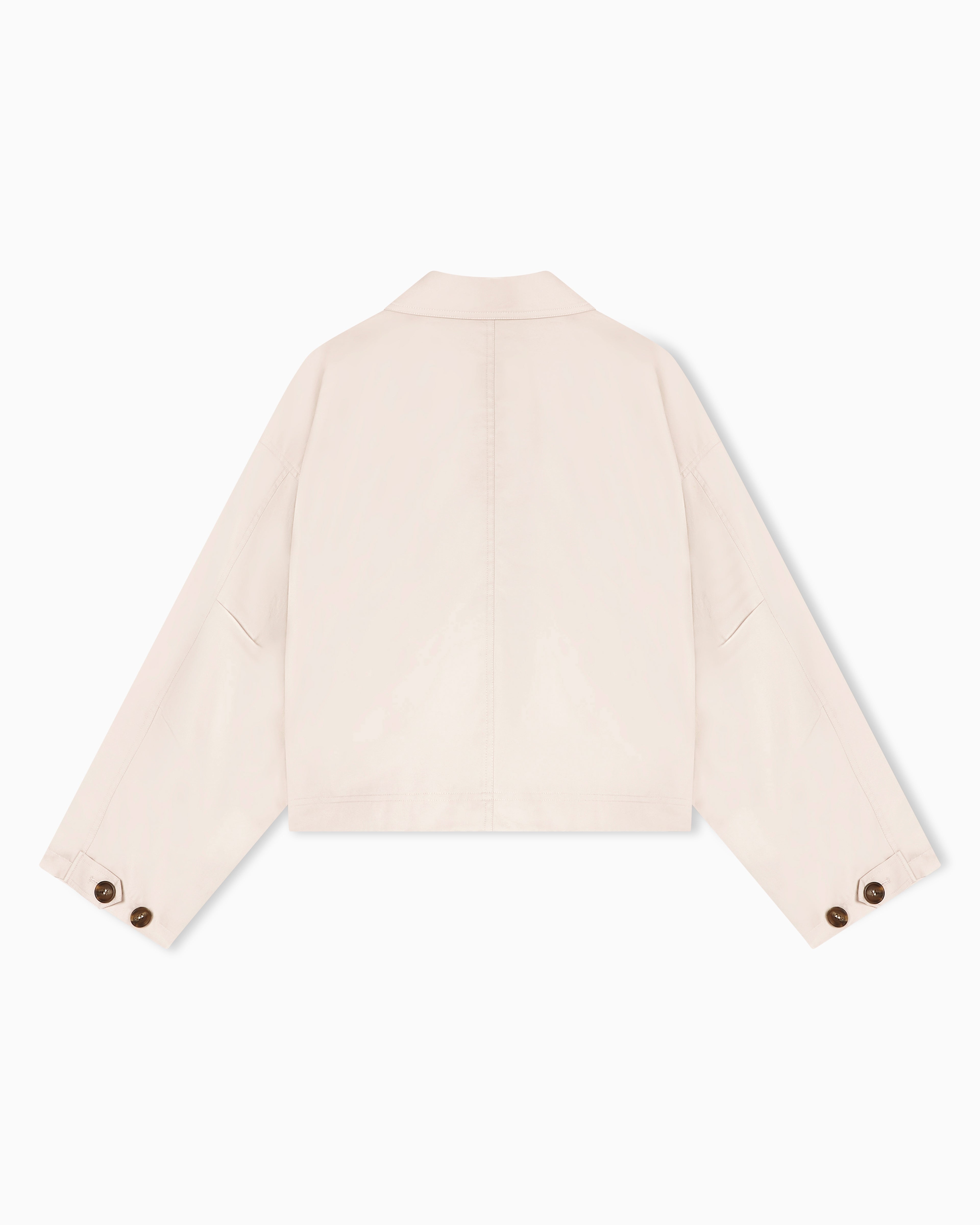 Emporio Armani Pima cotton gabardine blouson