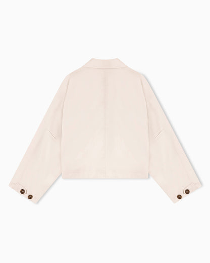 Emporio Armani Pima cotton gabardine blouson