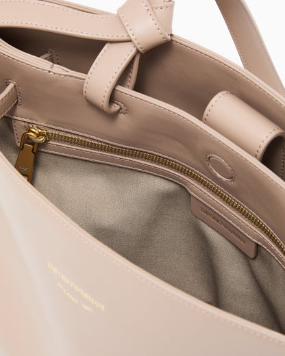 Emporio Armani Smooth leather shoulder bag