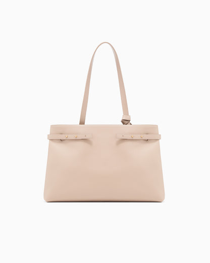 Emporio Armani Smooth leather shoulder bag