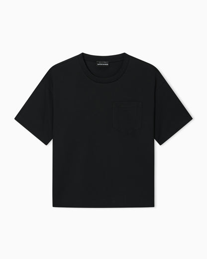 Emporio Armani Travel Essentialss T-shirt in mercerised jersey