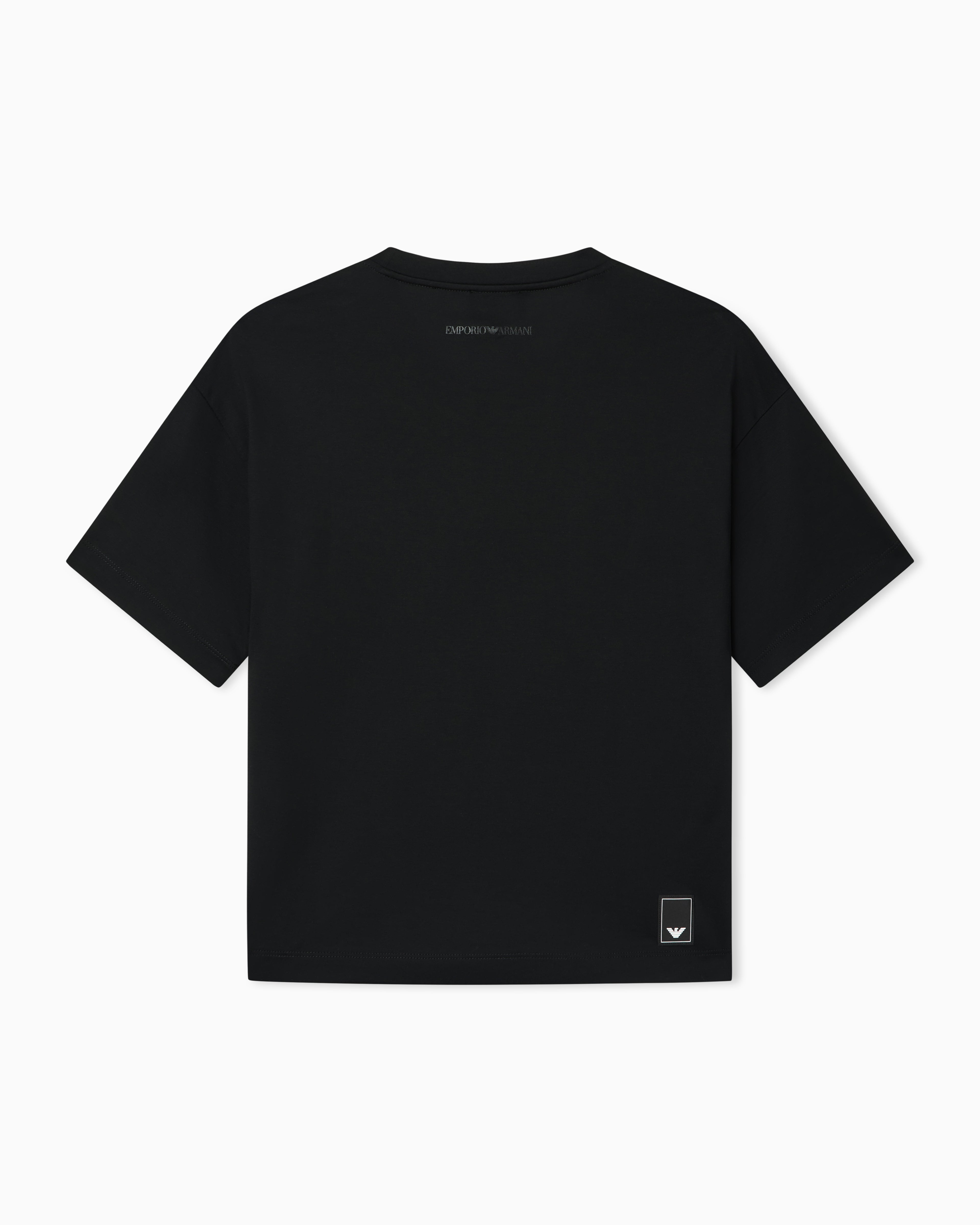 Emporio Armani Travel Essentialss T-shirt in mercerised jersey