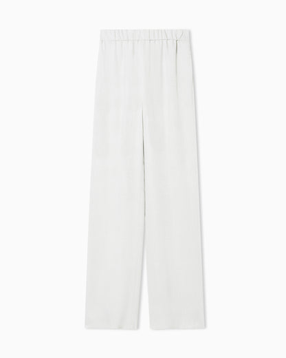 Emporio Armani Icon armure viscose trousers