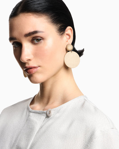 Emporio Armani Round pendant earrings