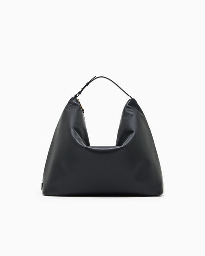 Emporio Armani Leather oversized hobo bag