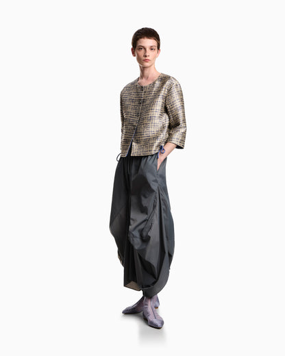 Emporio Armani Jacquard jacket with geometric motif
