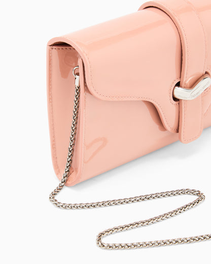 Emporio Armani Patent leather mini shoulder bag