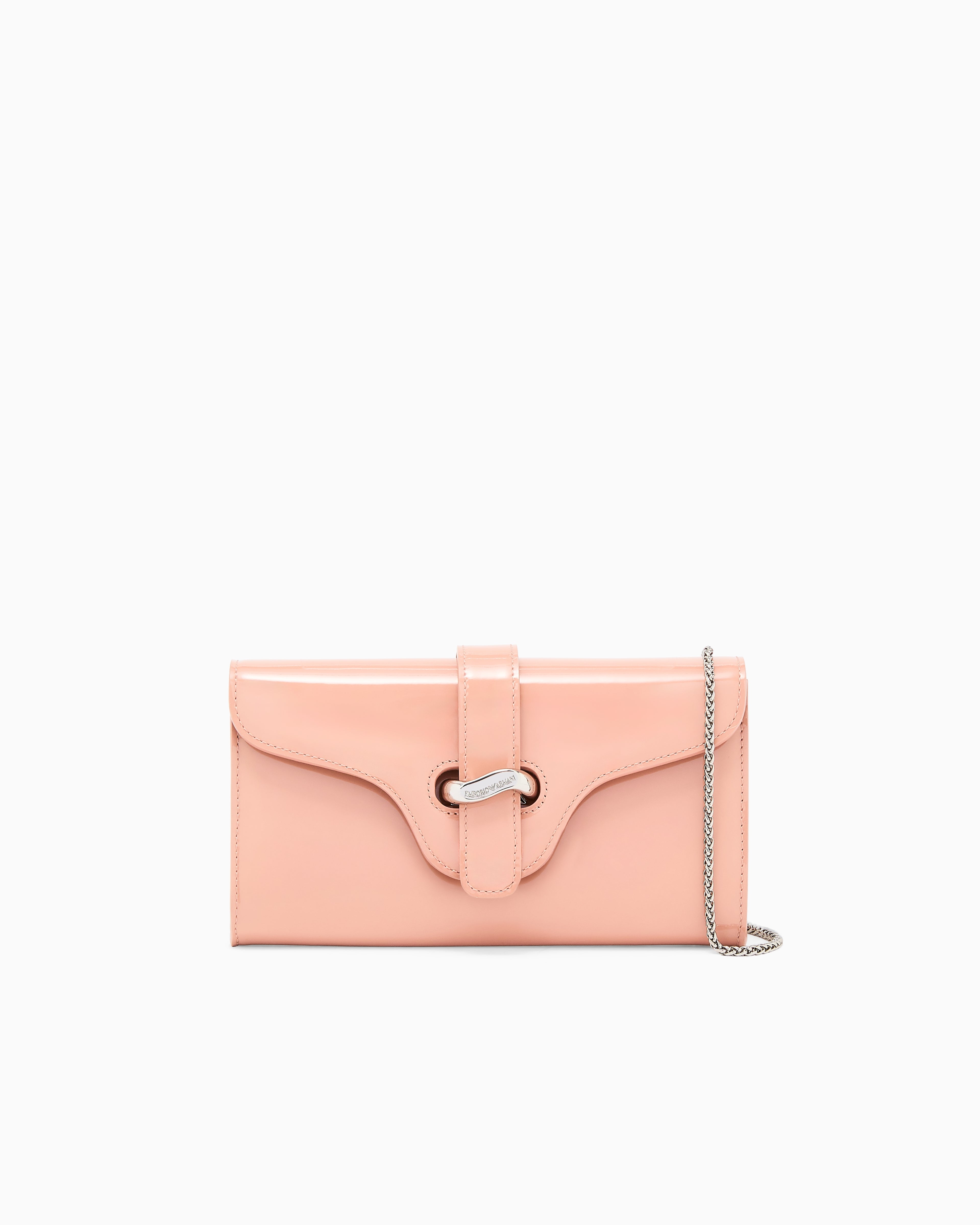 Emporio Armani Patent leather mini shoulder bag
