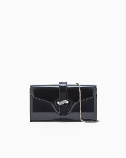 Emporio Armani Patent leather mini shoulder bag