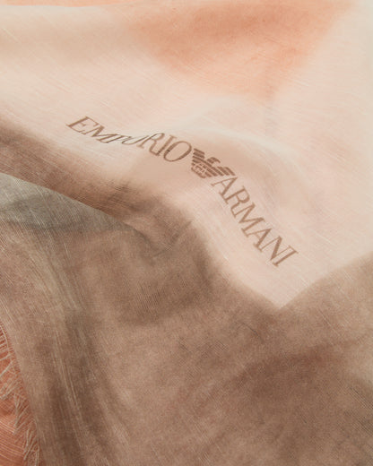 Emporio Armani Brushed modal blend foulard