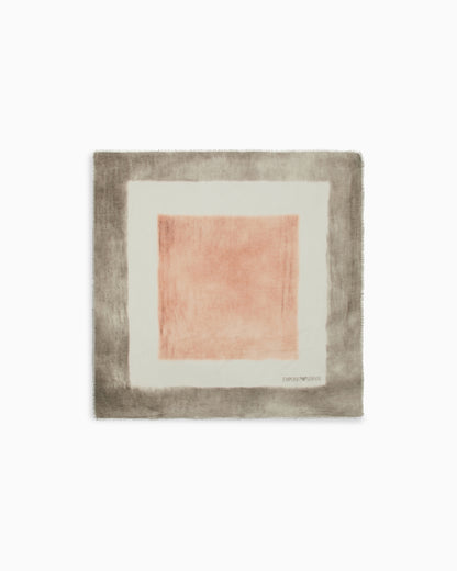 Emporio Armani Brushed modal blend foulard