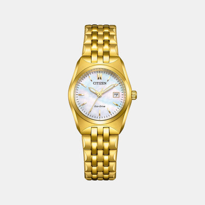 Citizen Corso Women Quartz Silver Dial Analog Stainless Steel Watch Ew2293-56D