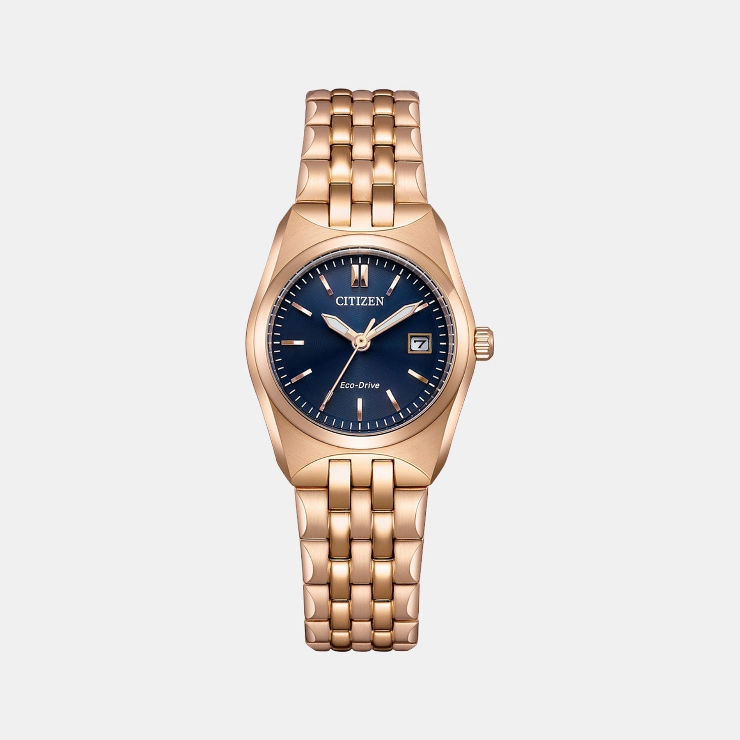 Citizen Corso Women Quartz Blue Dial Analog Stainless Steel Watch Ew2298-52L