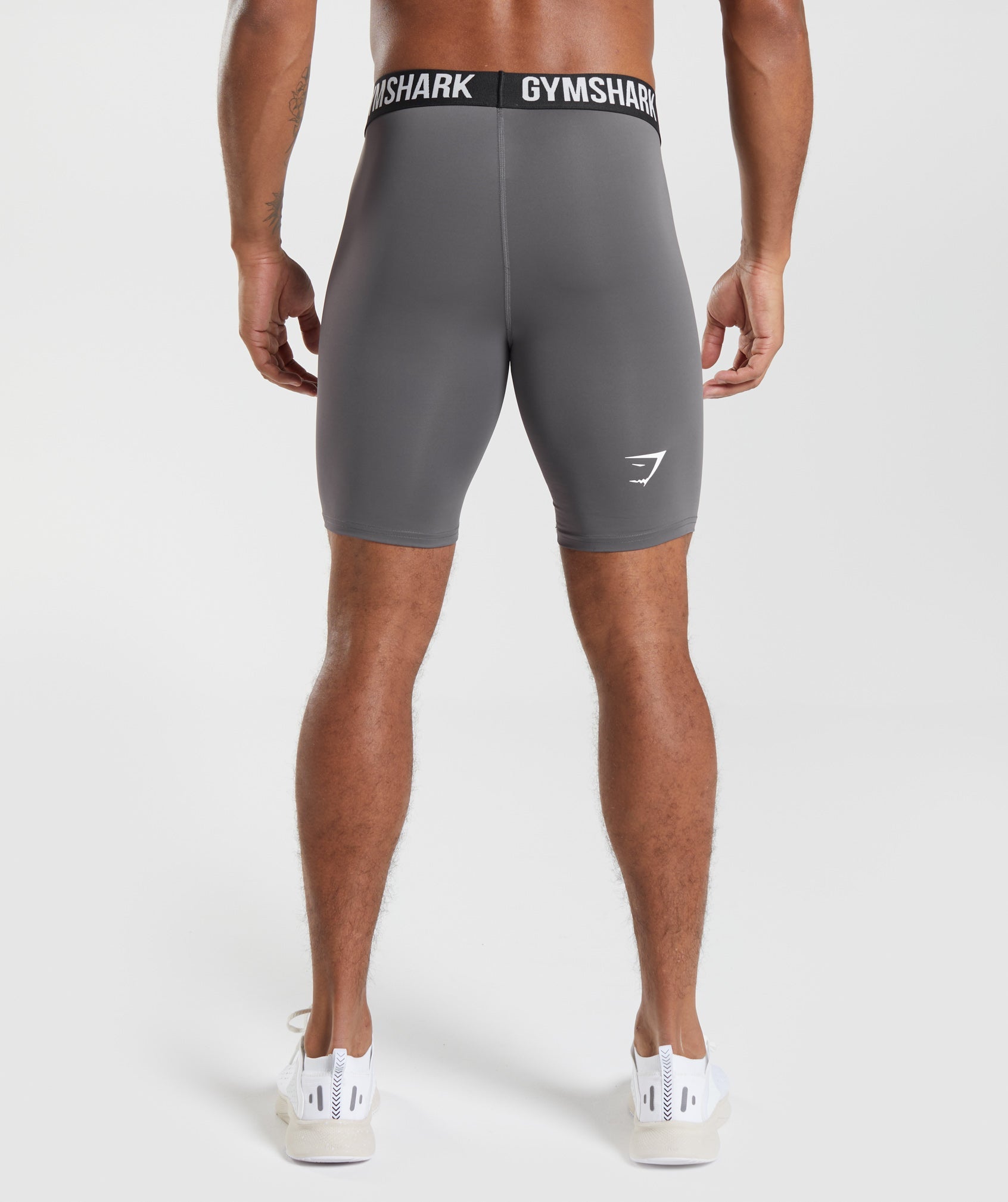 Gymshark Element Baselayer Shorts Silhouette Grey