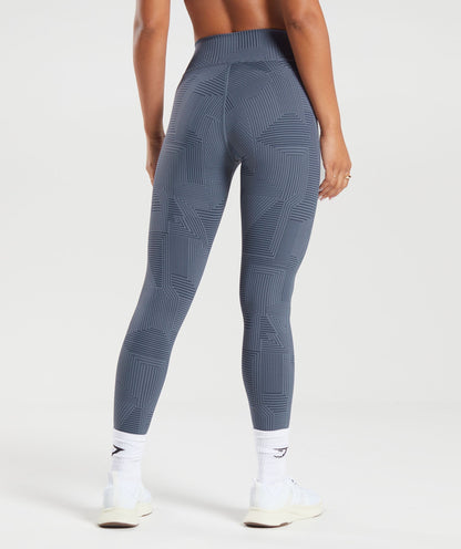 Women's Gymshark Elevate Leggings Evening Blue