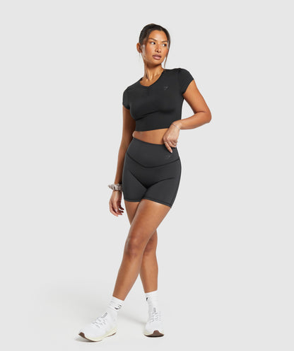 Women's Gymshark Elevate Shorts Black