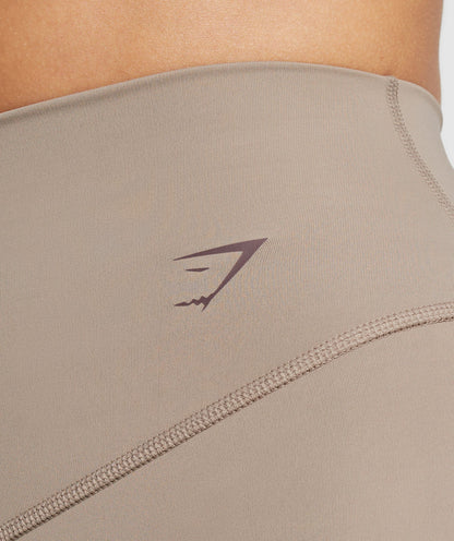 Women's Gymshark Elevate Shorts Lifestyle Brown