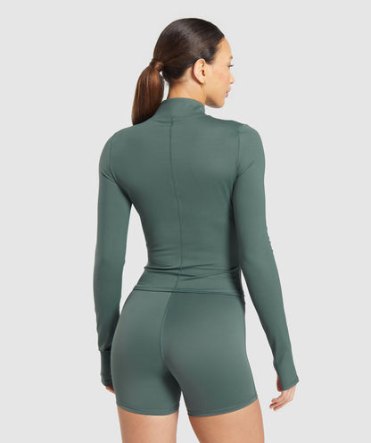 Women's Gymshark Elevate Tracktop Slate Teal