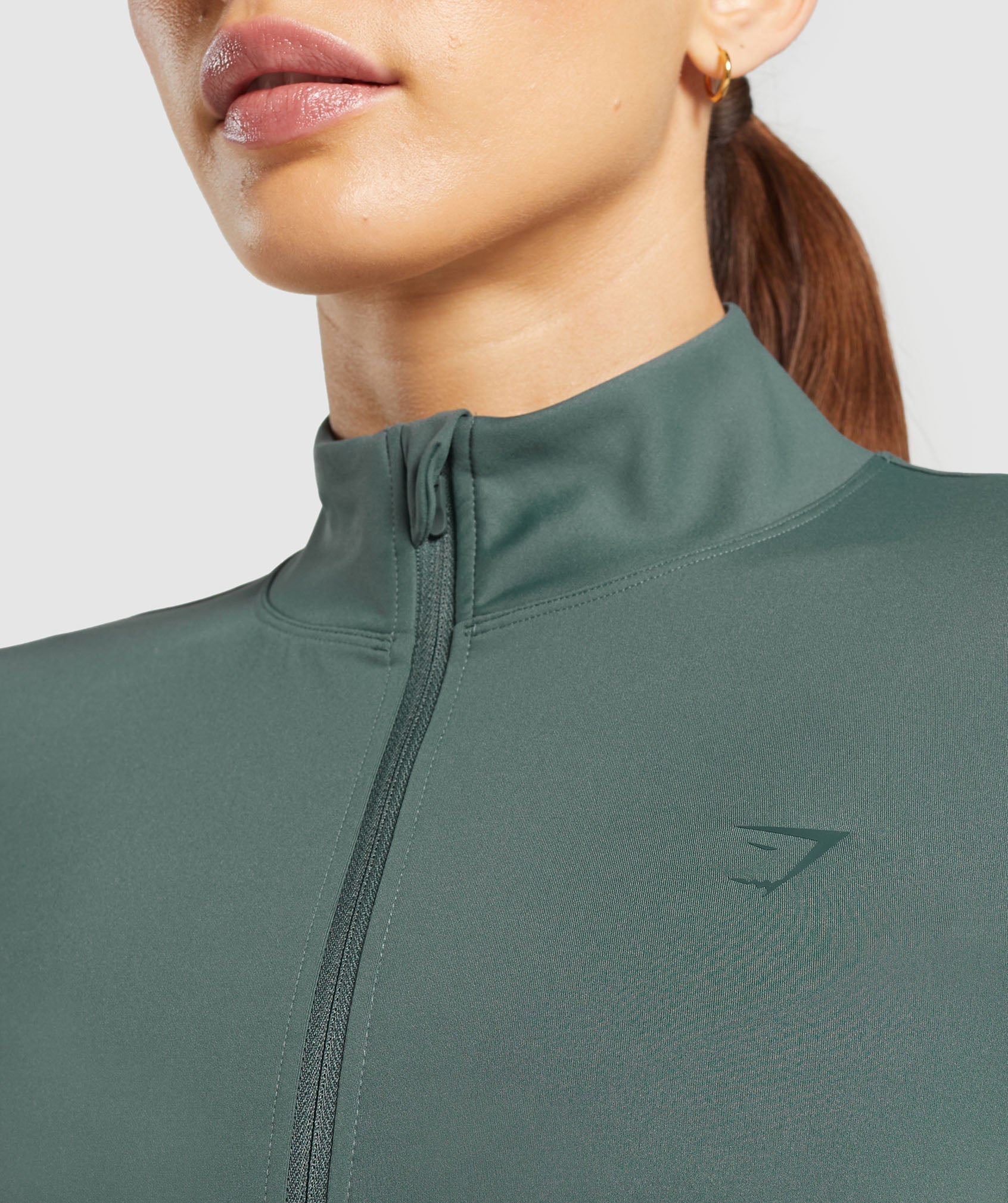 Women's Gymshark Elevate Tracktop Slate Teal