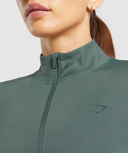 Women's Gymshark Elevate Tracktop Slate Teal