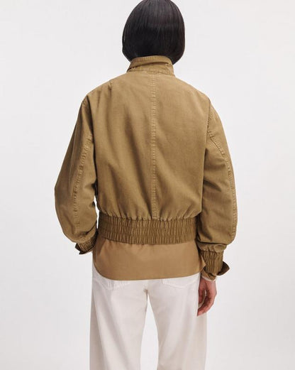 Rag & Bone Eliza Canvas Bomber Jacket