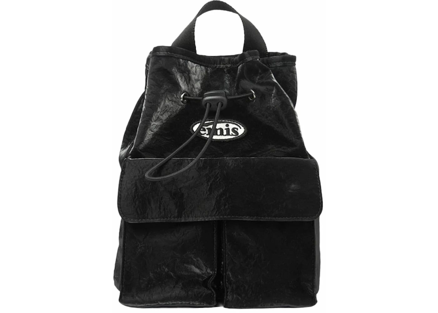 Emis Mini Wappen Pocket Backpack Black