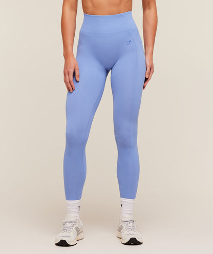 Women's Gymshark Energise Seamless Leggings Steady Purple