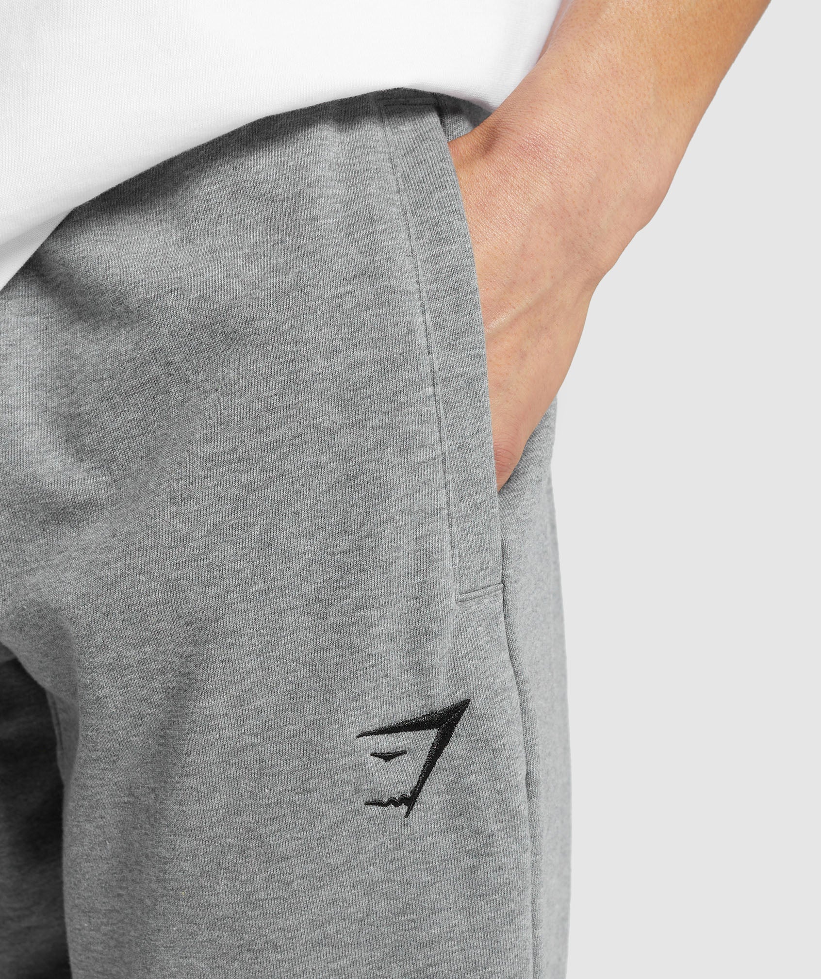 Gymshark Essential Oversized Joggers Charcoal Grey Marl