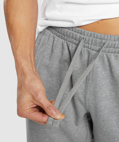 Gymshark Essential Oversized Joggers Charcoal Grey Marl