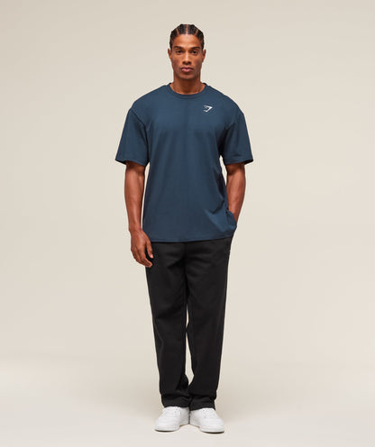Gymshark Essential Oversized T-Shirt Navy