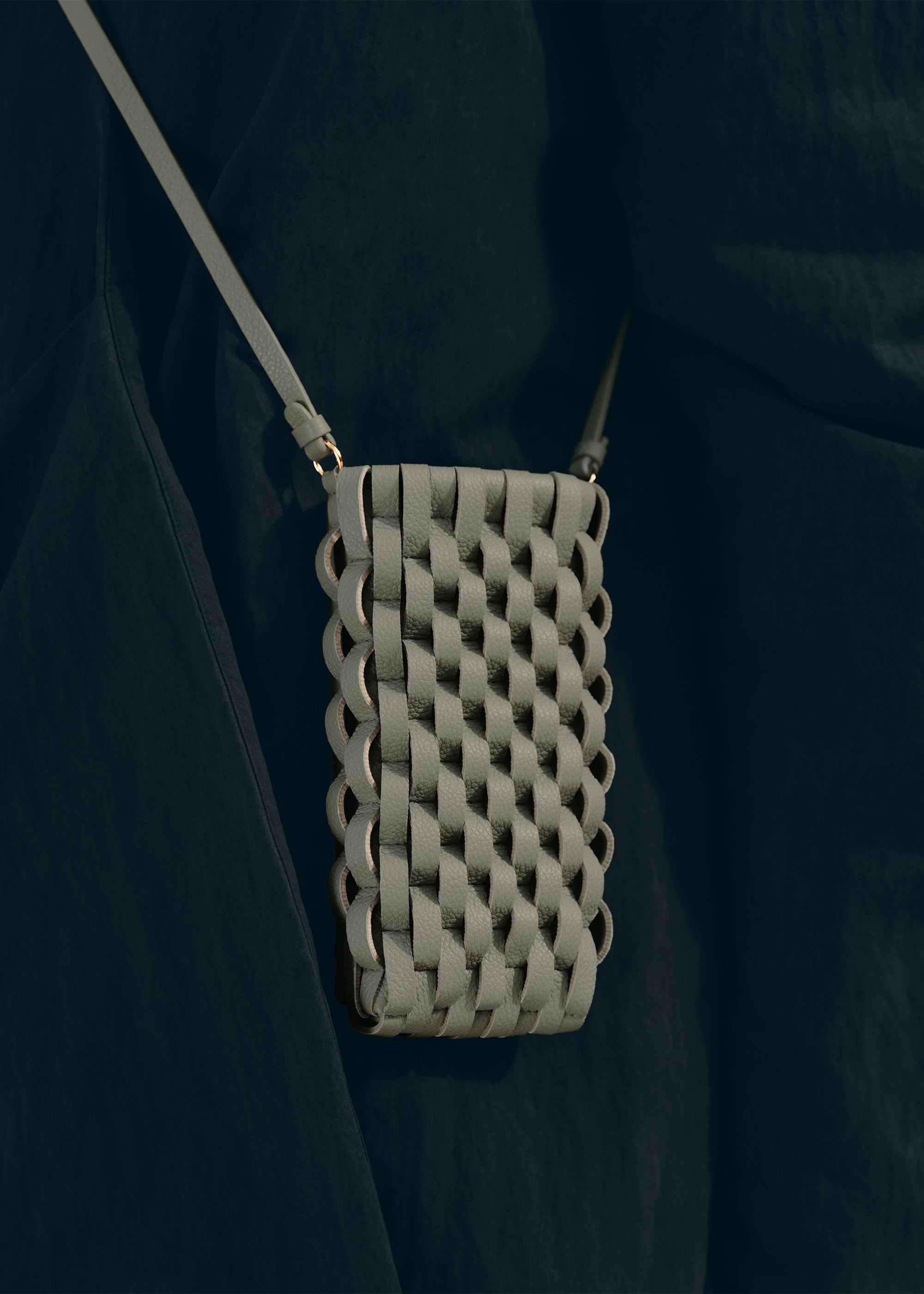 Polene Onda Phone Case Olive